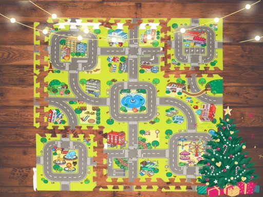 Zdjęcie oferty: OKAZJA! PUZZLE PIANKOWE 21 EL. PREZENT DLA DZIECKA