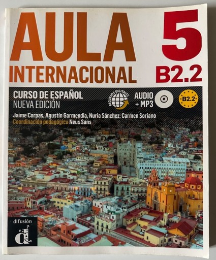 Zdjęcie oferty: Aula Internacional 5 (B2.2) Curso de espanol
