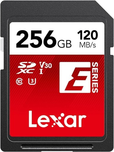 Zdjęcie oferty: Lexar 256GB SD Karta Pamięci Odczyt do 120 MB/s