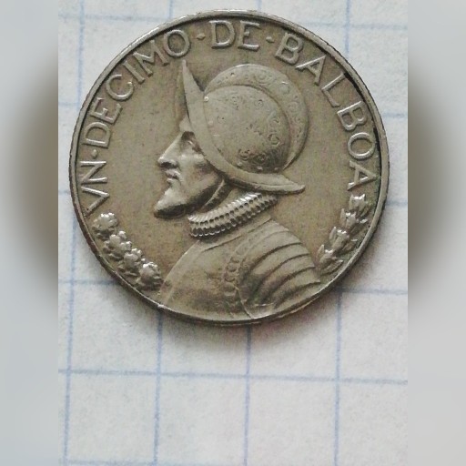 Zdjęcie oferty: 1/10 BALBOA  1968 PANAMA. 