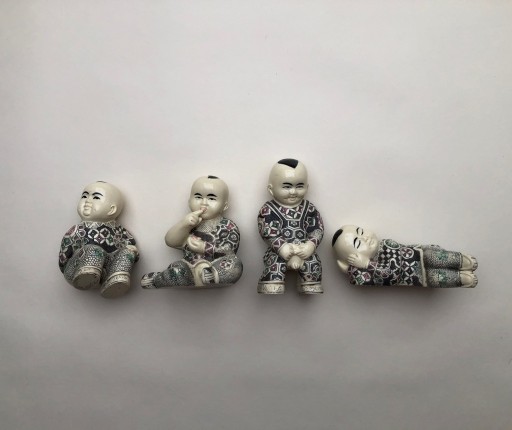 Zdjęcie oferty: Męskie figurki z chińskiej porcelany