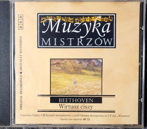 Zdjęcie oferty: Beethoven - płyta cd - " Wirtuoz ciszy"
