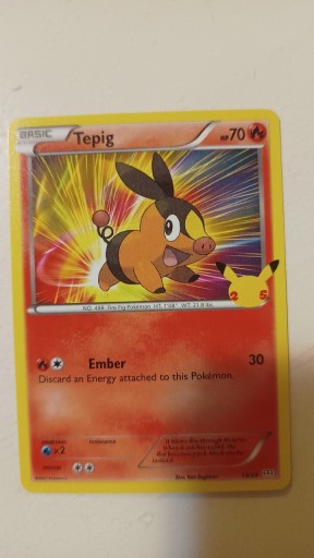 Zdjęcie oferty: Karty Pokemon TCG (MCD25 13) Tepig