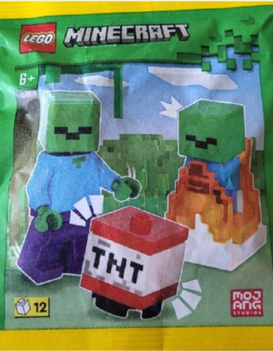 Zdjęcie oferty: LEGO Minecraft - 662403, Zombie i małe Zombie