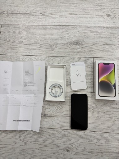Zdjęcie oferty: IPHONE 14 256GB Biały JAK NOWY