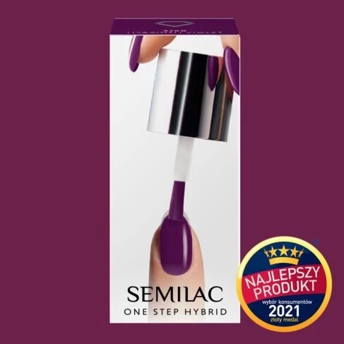 Zdjęcie oferty: Semilac One Step Hybrid Hyacinth Violet 5ml S760