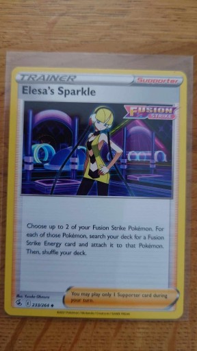 Zdjęcie oferty: Karta Pokemon Elesa's Sparkle (FST 233/264)