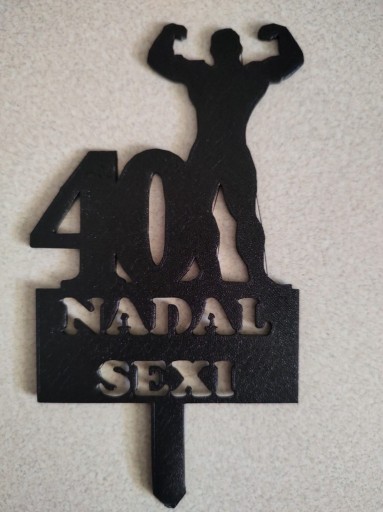 Zdjęcie oferty: Toper na tort 40- "Nadal SEXI"- paker
