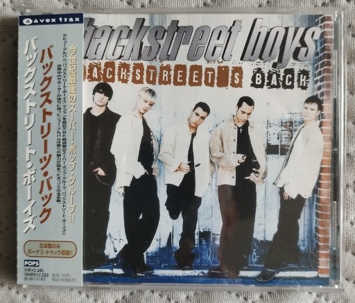 Zdjęcie oferty: Backstreet Boys Backstreet's Back Japan Obi 