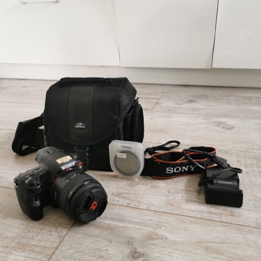 Zdjęcie oferty: Sony Alpha A37 Przebieg 7049 Torba Filtr Bdb+