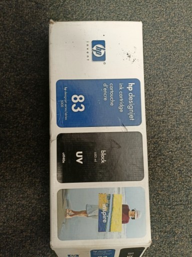 Zdjęcie oferty: HP tusz UV Black 83, C4940a 680ml
