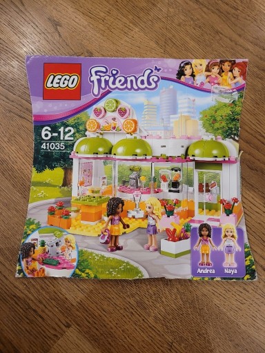 Zdjęcie oferty: LEGO FRIENDS 41035 BAR Z SOKAMI INSTRUKCJA