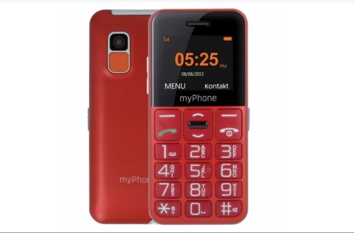 Zdjęcie oferty: Telefon myPhone halo easy red