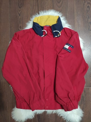 Zdjęcie oferty: Czerwona kurtka Tommy Hilfiger Vintage L