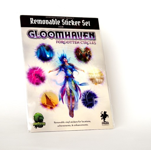 Zdjęcie oferty: Gloomhaven: Zapomniane Kręgi - naklejki EN