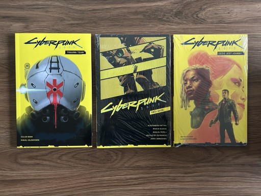 Zdjęcie oferty: Cyberpunk 2077 tomy 1-3, FOLIA 2/3