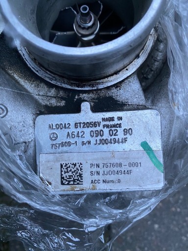 Zdjęcie oferty: Turbina Mercedes OM642 do 320CDI 3.0 V6