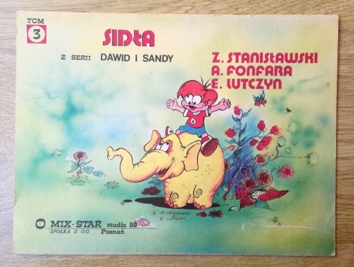 Zdjęcie oferty: Komiks Dawid i Sandy 89r tom 3 Sidła Lutczyn 