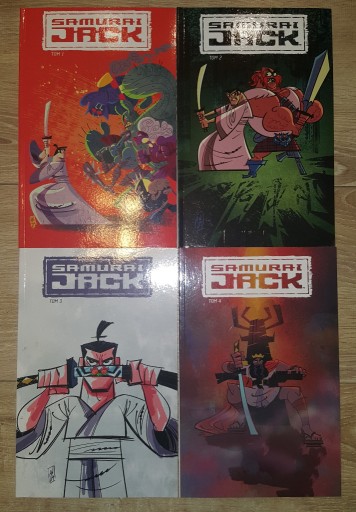 Zdjęcie oferty: Samuraj Jack 1 2 3 4 PL