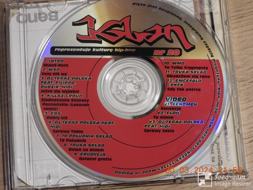 Zdjęcie oferty: Płyta CD z magazynu Klan nr 20