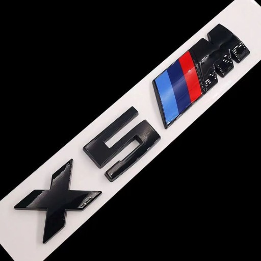 Zdjęcie oferty: BMW X5 M emblemat znaczek logo czarny połysk