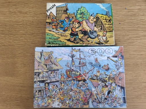 Zdjęcie oferty: Puzzle kajko i kokosz PRL stare kompletne