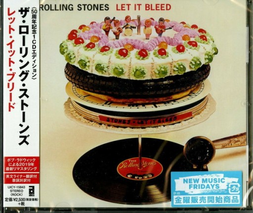 Zdjęcie oferty: THE ROLLING STONES Let it Bleed (CD JAPAN)