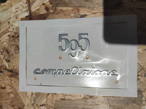 Zdjęcie oferty: Emblemat fiat abarth 595 Competizione