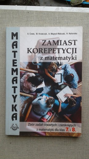 Zdjęcie oferty: Zamiast korepetycji z matematyki 