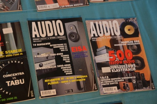 Zdjęcie oferty: Audio magazyn numery archiwalne 1997 - 1999