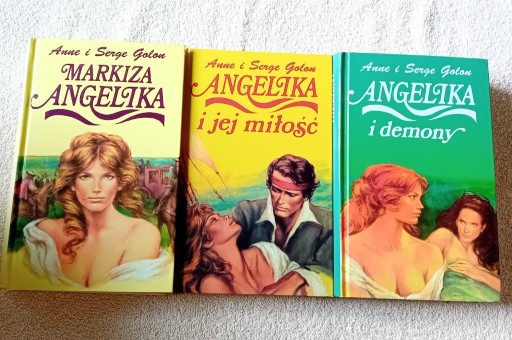 Zdjęcie oferty: Anne i Serge Golon. Markiza Angelika 3 tomy. 