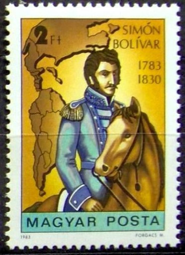 Zdjęcie oferty: Węgry Mi 3621**Simon Bolivar 