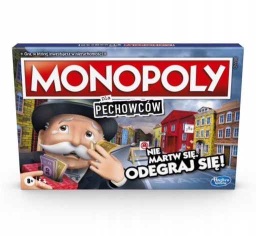 Zdjęcie oferty: Hasbro. Gra Monopoly dla pechowców. Okazja!