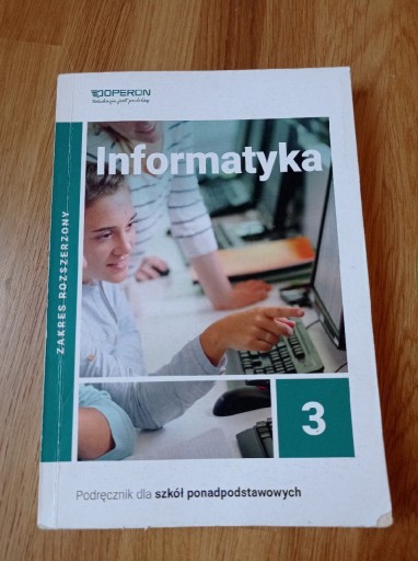 Zdjęcie oferty: Informatyka 3 zakres rozszerzony 