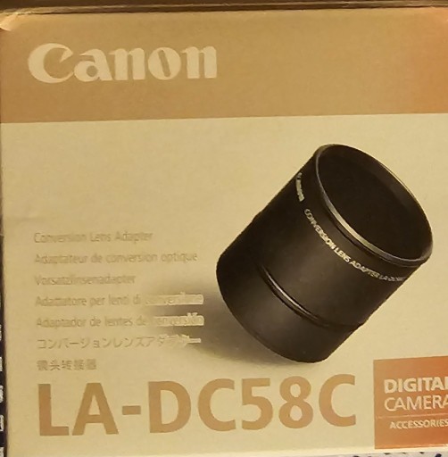 Zdjęcie oferty: ADAPTER TULEJKA CANON LA-DC58C DO CANON PRO 1