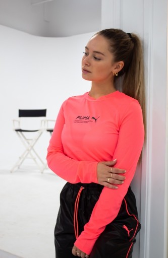 Zdjęcie oferty: PUMA siateczkowy top NEON Róż Różowy Rozm S 36