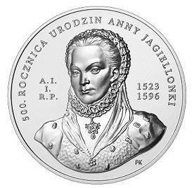 Zdjęcie oferty: 50zł 500. Rocznica Urodzin Anny Jagiellonki 2023