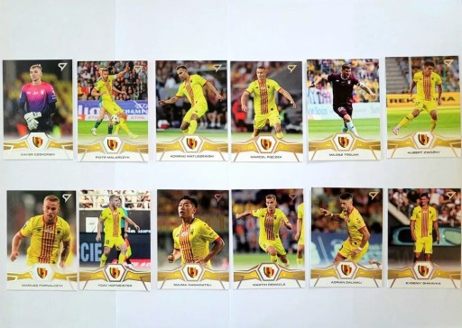 Zdjęcie oferty: Kompletny Zestaw 12 kart (od157do 168) Korona Kielce seria1, s:2024-25