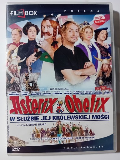 Zdjęcie oferty: ASTERIX I OBELIX W SŁUŻBIE JEJ KRÓLEWSKIEJ... DVD