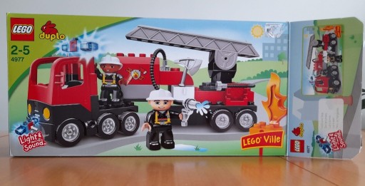 Zdjęcie oferty: 4977 LEGO Duplo Wóz strażacki z opakowaniem