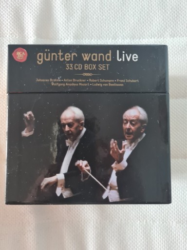 Zdjęcie oferty: Günter Wand live. Box33 cd