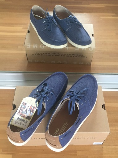 Zdjęcie oferty: Buty żeglarskie TOMS Cuvler 46, 29,7 cm, niebieski