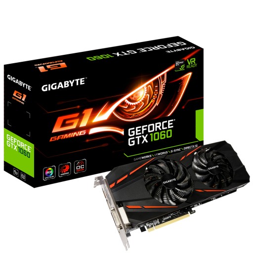 Zdjęcie oferty: GIGABYTE GeForce GTX 1060 G1 Gaming 6GB (rev. 2.0)