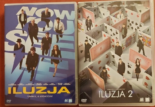 Zdjęcie oferty: ILUZJA. ILUZJA 2. KOMPLET. DVD