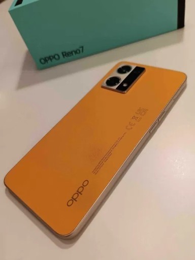 Zdjęcie oferty: Smartfon Oppo Reno 7 8GB/128GB pomarańczowy GWARA.