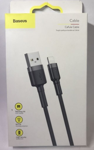 Zdjęcie oferty: Kabel BASEUS USB Lightning iPhone 2m 1,5A OPLOT 