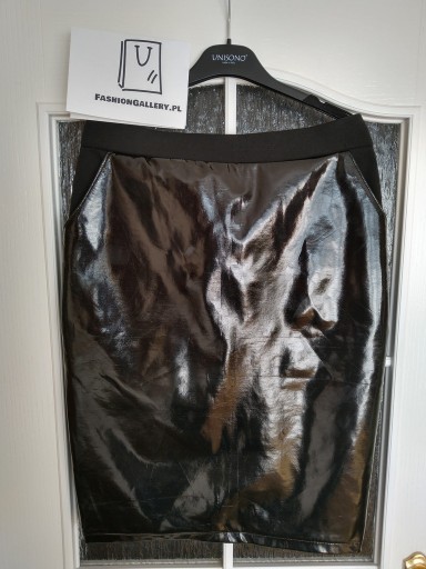 Zdjęcie oferty: trapezowa czarna spódnica z kieszeniami, r.M H&M