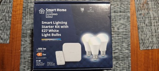 Zdjęcie oferty: Smart Home LIVARNO home 3xE27 White Light Bulbs