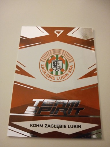 Zdjęcie oferty: Karty Ekstraklasa 2023/24 Logo Zagłębie Lubin