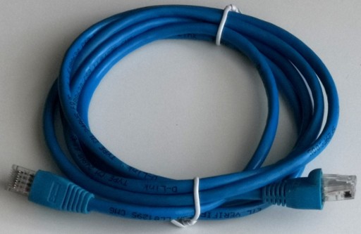 Zdjęcie oferty: Patchord D-Link RJ45 Cat.5e, 24AWG 1,8m Niebieski